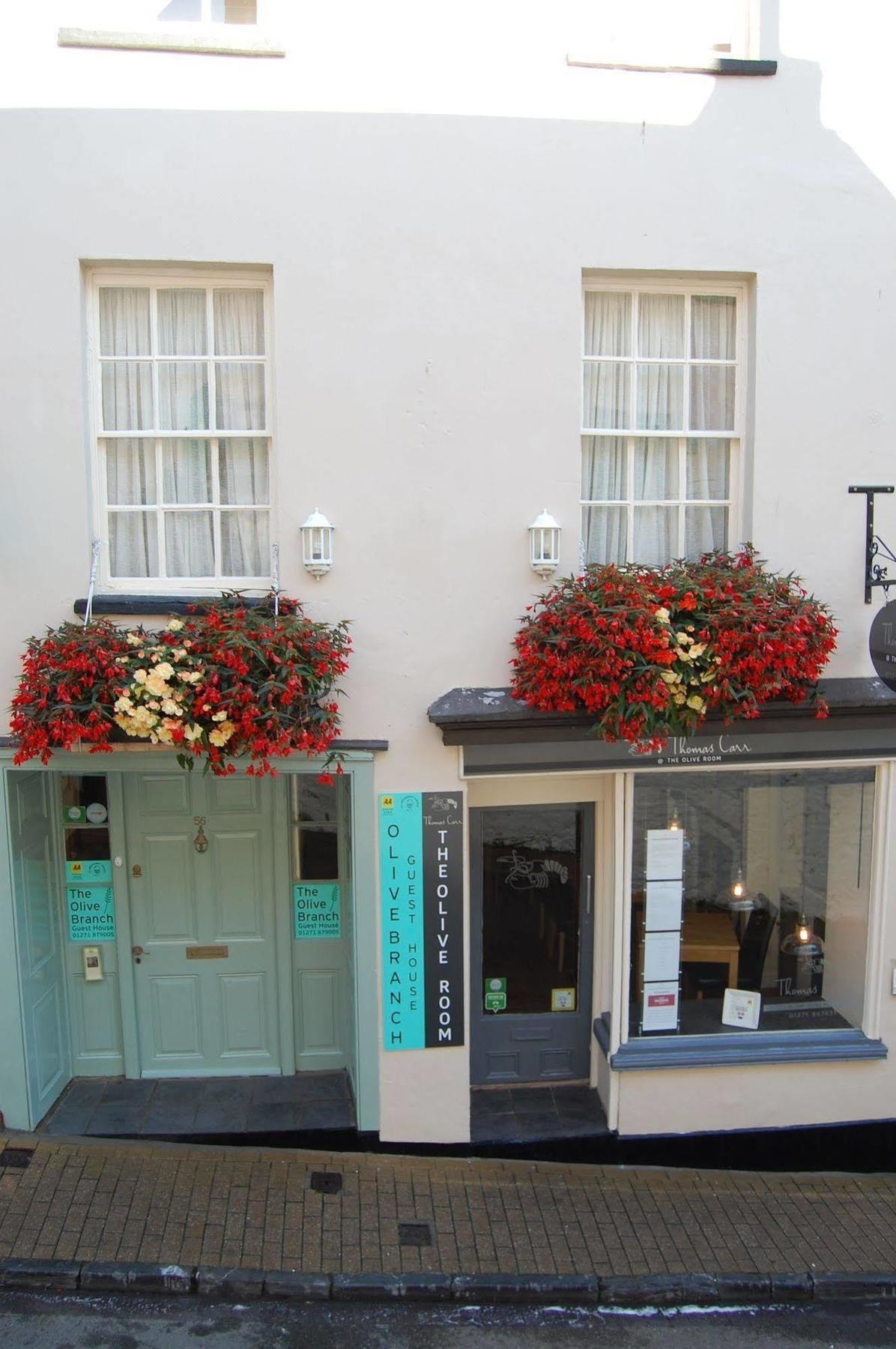 The Olive Branch Bed and Breakfast Ilfracombe Exterior foto